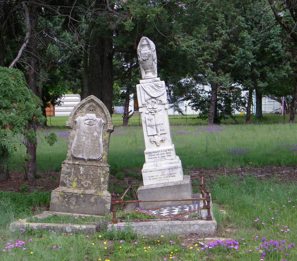 Reitz de Wet grave